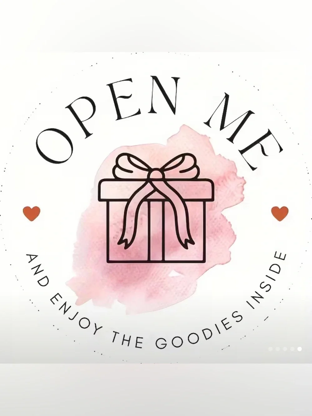 Open Me and enjoy stickers 200